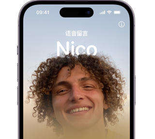 新巴尔虎左苹果15服务站分享iPhone15实时语音留言开启方法 