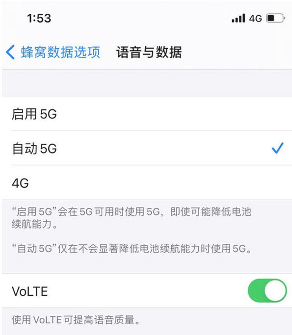 新巴尔虎左苹果手机维修分享iPhone12如何关闭5g网络 